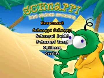 Schnappi - Das kleine Krokodil - 3 Fun-Games (GE) screen shot title